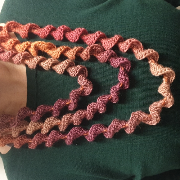 Handmade Crochet Necklace Scarf | Poshmark